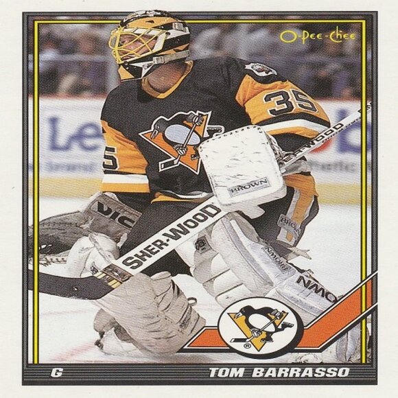 Tom Barrasso Pittsburgh Penguins NHL Hockey Card Collection - 10 Card Set - Picture 4 of 11